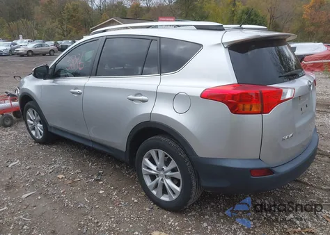2014 Toyota Rav4 Limited из США, поврежденный, VIN 2T3YFREV3EW090581